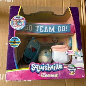 Squishville Original by Squishmallows Go Team Go Set